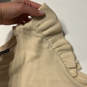 Zara Cream/Beige Top